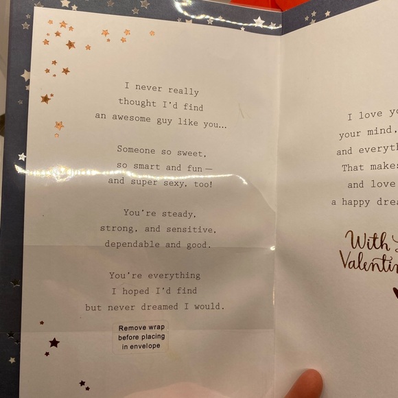 NWT American Greetings Happy Valentine’s Day to My Husband - Picture 3 of 7